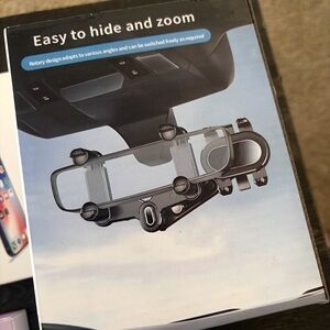 Car Rearview Mirror Phone Holder